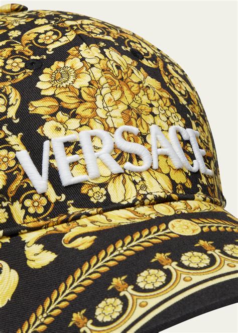 Versace Men's Barocco Baseball Cap 